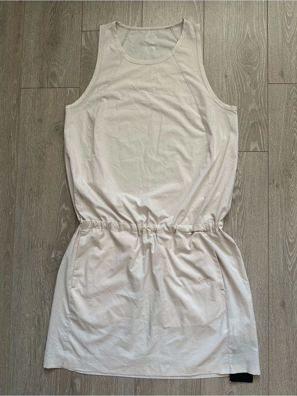 Arc'teryx Womenโs Contenta Dress Origami Sleeveless Pockets Pink Sz S NWT New